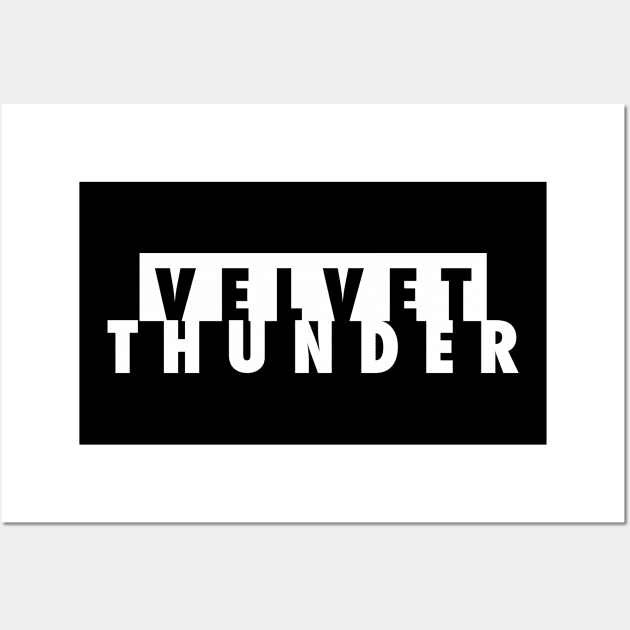 VELVET THUNDER Wall Art by AlonaGraph